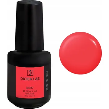 Lak na nehty Didier Lab Builder Gel BBIO Stavební Gel v Lahvičce, Ferrary Red, 15 ml