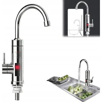 Ohřívač vody ELEKTRICKÝ PRŮTOKOVÝ OHŘÍVAČ VODY 3000W LCD