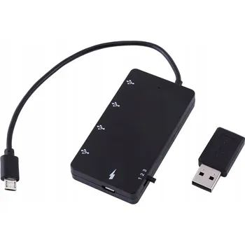 USB hub Micro USB OTG nabíjecí HUB kabel USB pro nabíjení