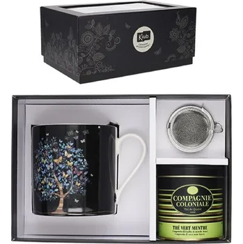 Hrnek 420 ml s infuzérem a čajem MUGTHE03C01