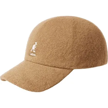 Kšiltovka Vlněná kšiltovka Kangol Wool Spacecap camel Velikost: 57 cm (M)