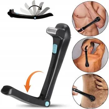 HOLICÍ STROJEK ELEKTRICKÝ HOLICÍ STROJEK NA ZÁDA A TĚLO ZASTŘIHOVAČ