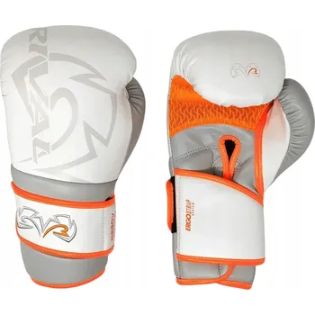 Boxerské rukavice Boxerské rukavice rival boxing RS80V-Wh/Or-18oz 18 oz