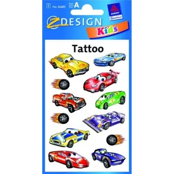 Odstranitelné tetování Tetování Z-Design 12 ks