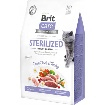Krmivo pro kočku Krmivo Care Cat Grain-Free Weight Brit kg