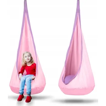 Obraz Závěsné křeslo Kokon Neo-Sport světle růžové