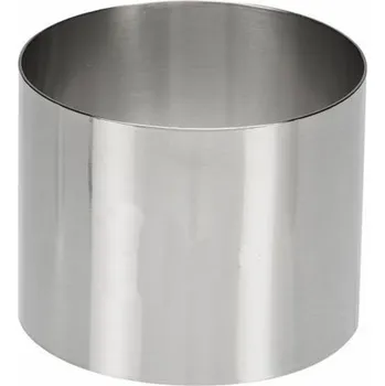 Prsten Ozdobný prsten Patisse 5 cm z nerezové oceli stříbrný