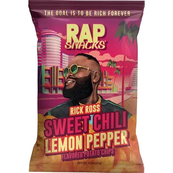 Slaná pochutina Rap Snacks Rick Ross Sweet Chili Lemon Pepper 71g