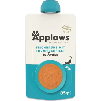Krmivo pro kočku 48x85g Applaws vývar z kostí - tuňák - výhodné balení