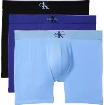 Pánské spodní prádlo Pánské boxery NB4473 BOXER BRIEF modrá XL