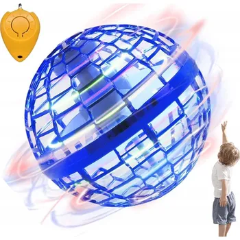 Gadget Létající fidget spinner LED svítící pro děti
