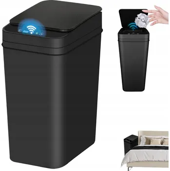 Odpadkový koš AUTOMATICKÝ ODPADKOVÝ KOŠ BEZDOTYKOVÝ ODPADKOVÝ KOŠ DO KUCHYNĚ KOUPELNY KANCELÁŘE