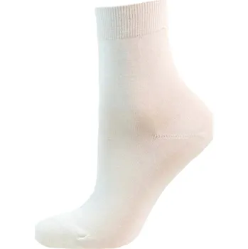 Bambusové ponožky s lycrou bílé, Velikost: 43 - 45 (9 - 10), Barva: Bílá