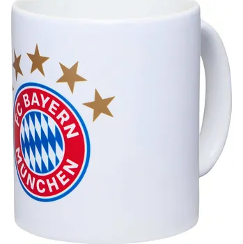 FC BAYERN MNICHOV Hrnek FC Bayern Mnichov, bílý, 300 ml