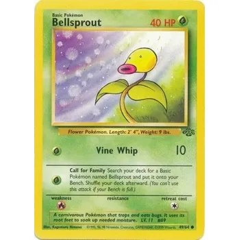 Karetní hra Pokémon JU 49/64 Bellsprout - Jungle Stav: Lightly Played, Verze: NORMAL