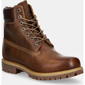 Dámské polobotky Kožené trapery Timberland 6In Premium TB1270942141 hnědá 88X, EUR 39