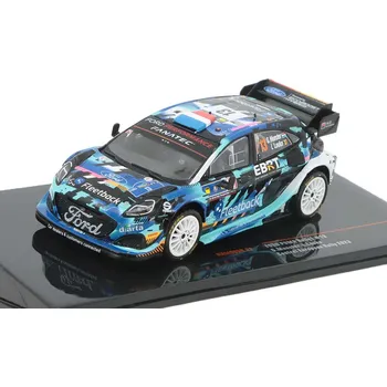 autíčko Ford Puma Rally 1 #13 G. Munster/L.Louka Central European Rally 2023 1:43 Ford Puma Rally - kovový model