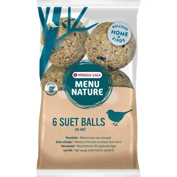 Krmivo pro ptáka VERSELE-LAGA Menu Nature 6 tukových kuliček bez síťky 540g