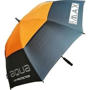 Deštník Big Max Big Max Aqua UV golfový deštník 60" CHARCOAL/ORANGE