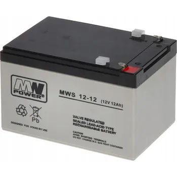 Záložní baterie Akumulátor AGM VRLA 12V 12Ah bezúdržbový PRO VOZIDLA A UPS