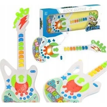 Hudební nástroj pro děti Interaktivní kytara pro děti Světelné efekty Hudební nástroj