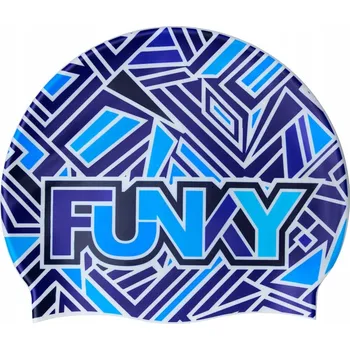 Plavecká čepice Plavecká čepice pro dospělé Silikonová Funkita modrá