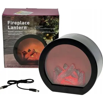 Lampička KOMÍNEK SMUKEE Lucerna LAMPičKA LED SVÍTILNA Lampion 15 x 14 x 24,5 cm