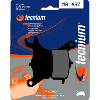 Nářadí na motocykly TECNIUM Organic Pravé brzdové destičky - ME437 ME437