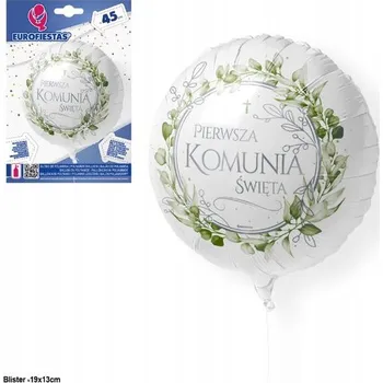 Balónek Hliníkový balónek na křtiny 45 cm