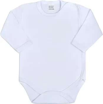Kojenecké oblečení Dojčenské celorozepínací body New Baby Classic bílé