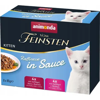 Krmivo pro kočku Animonda KOT vom Feinsten Raffinesse Kitten mix kapsiček v omáčce 8x85g