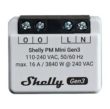 IP kamera Ovladač Shelly Mini Gen3 WiFi