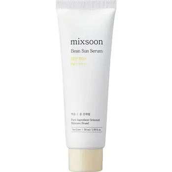 Pleťový krém Mixsoon – Bean Sun Serum SPF 50+ PA++++ – Hydratační pleťové opalovací sérum s fermenty – 50 ml