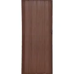 Skládací dveře PVC 004 203/90 L/P hnědé