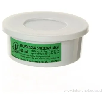 Přír. farmacie PROPOLISOVA SMREKOVA MAST 80 ml