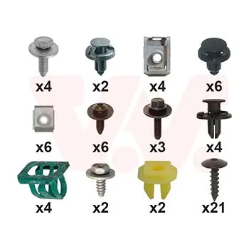 Nárazník Montážní sada, nárazník VAN WEZEL 3336794