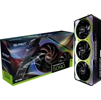 Palit GeForce RTX 5090 32 GB GameRock OC Grafická karta Palit GeForce RTX 5090 32 GB GameRock OC