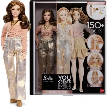 Barbie Signature You Create – prémiová personalizovatelná panenka s doplňky, neutrální set
