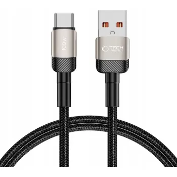 Datový kabel Kabel Tech-protect USB - USB-C 1 m černý