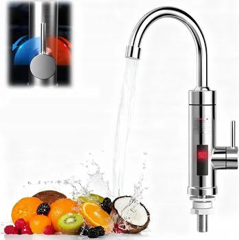 Průtokový ohřívač ELEKTRICKÝ PRŮTOKOVÝ OHŘÍVAČ VODY 3000W LCD