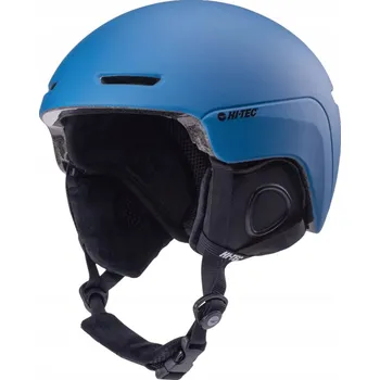 Zimní helma HI-TEC MANDE Plus modrá na lyže a snowboard, IN-MOULD, velikost L