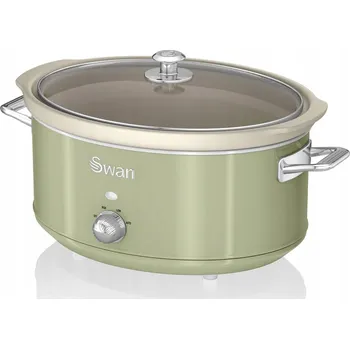 Hrnec Swan Retro SF17031GNEU Keramický elektrický hrnec, 6,5 l, 320 W, POŠKOZENÝ
