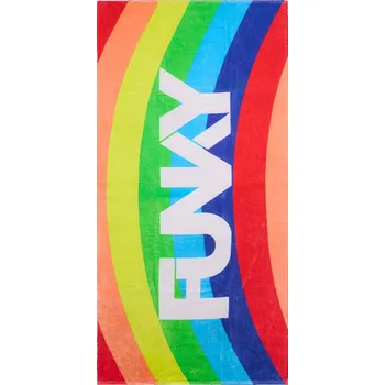 Ručník Bavlněný ručník na bazén, pláž Funkita Rainbowie 160x80 cm