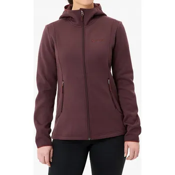 Dámská mikina Mikina s kapucí dámská Vaude Idris Fleece Hoody - dark oak 38 (S)