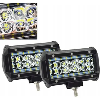 Přídavný světlomet 2x LED pracovní světlo 84W 12-24V pro bagry Jeep SUV traktory auta IP68