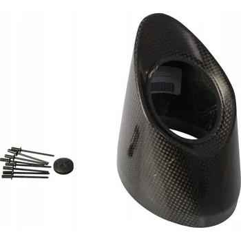 Výfuk pro motocykl Koncovka výfuku Akrapovic End Cap V-EC49 Karbonové vlákno