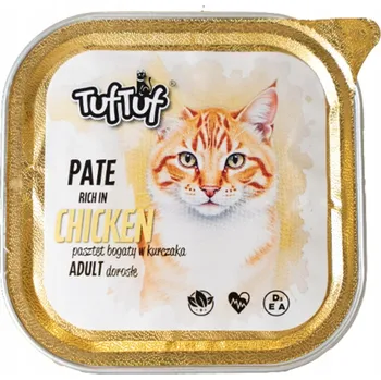 Krmivo pro kočku Tuf Tuf krmivo mokrá kuřecí 0,1 kg