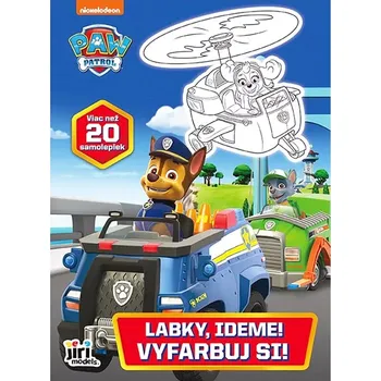 omalovánky Vybarvuj si! Tlapková patrola – Labky, jdeme!