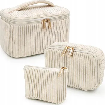 Kosmetická taška DÁMSKÁ KOSMETICKÁ TAŠTIČKA PRO DÍVKU CESTOVNÍ sada 3ks