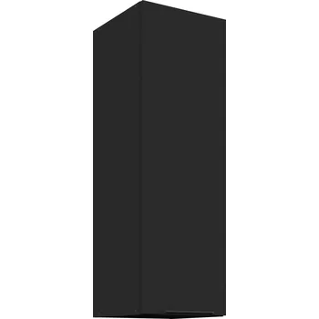 Kuchyňská linka Horní skřínka SIENA - 30 G-90 1F, Černá mat/Černá mat